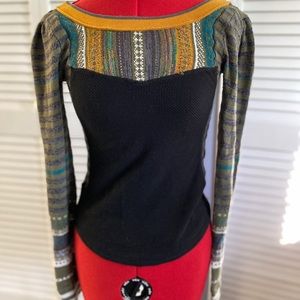 Free People Waffle Knit Thermal